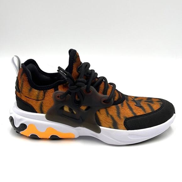 NEW - NIKE React Presto Print GS 'Tiger' CT66Youth 5Y - Picture 1 of 9